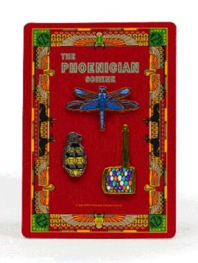 The Phoenician Scheme Pin Set
